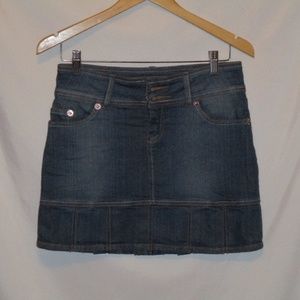 DENIM MINI SKIRT